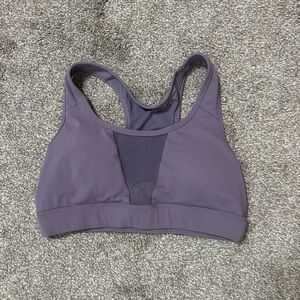 Curves n combatboots Women's Purple Sports Bra